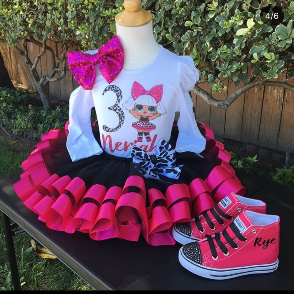 Full Birthday Tutu Outfit Sets for all ages